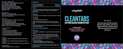 Product Label (Label Cleantabs)